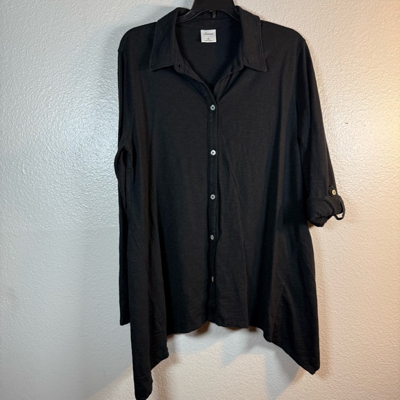 Soma Classic Black Button-Up Shirt SZ:XL - Picture 1 of 7